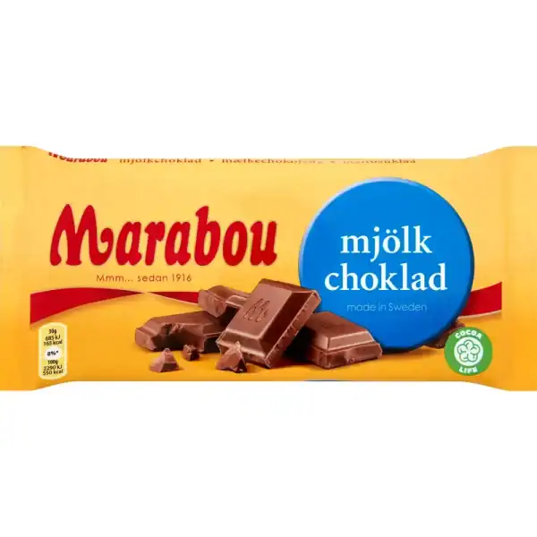 Marabou Mjölkchoklad 200 G