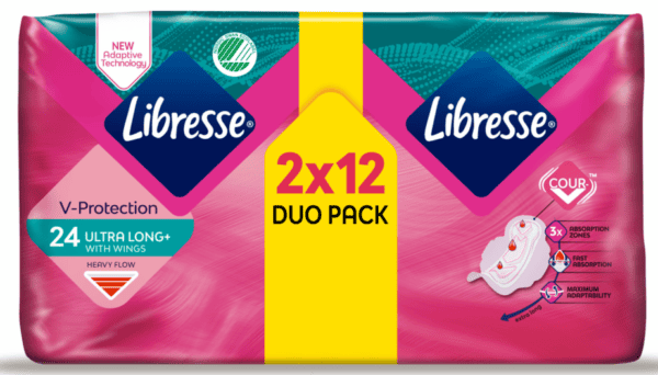 Libresse Ultra Long Vings 12 Stk