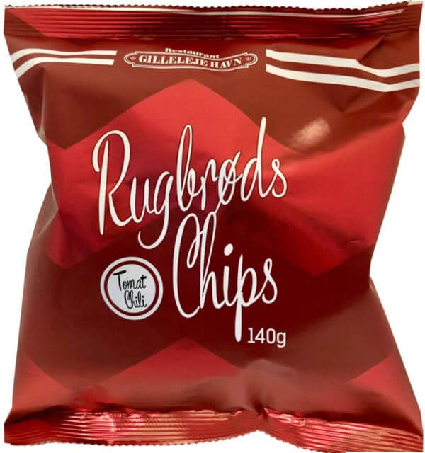 Gilleleje Rugbrødschips Tomat/Chili