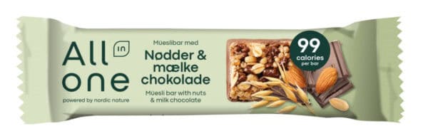 Aio Muslibars Mælkechoko Nød