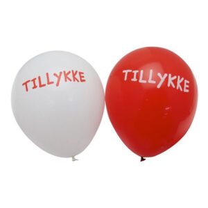 Tillykke-balloner