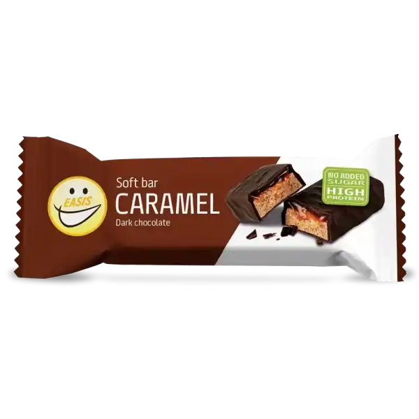 Easis Soft Bar Caramel - Mørk Chokolade