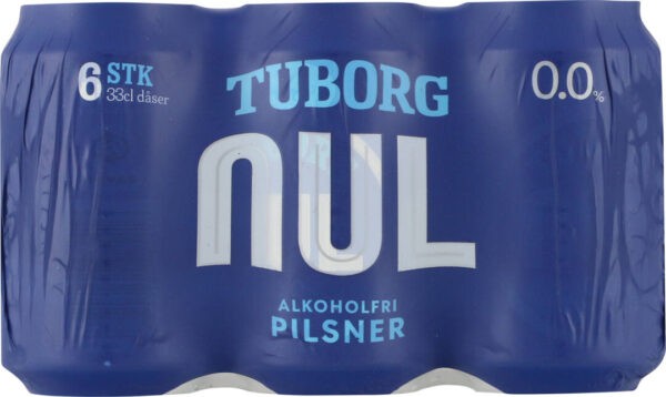 Tuborg Øl 0,0% 6 Pak