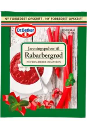 Oetker Jævningspulver Til Rabarbergrød