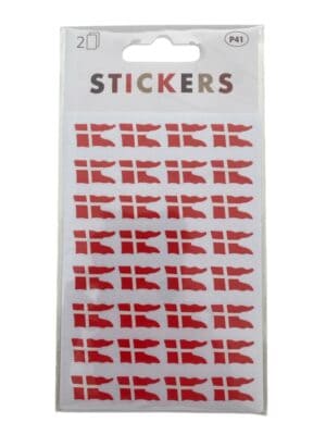 Stickers Dk Flag Prisgruppe P41