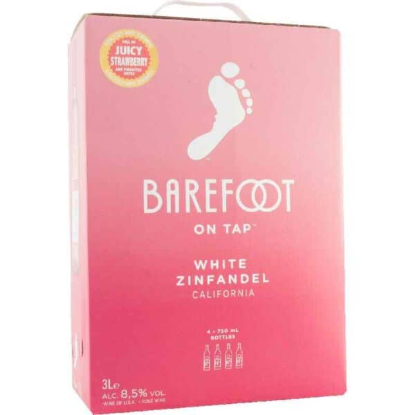 Barefoot White Zinfandel 8.5% 3L