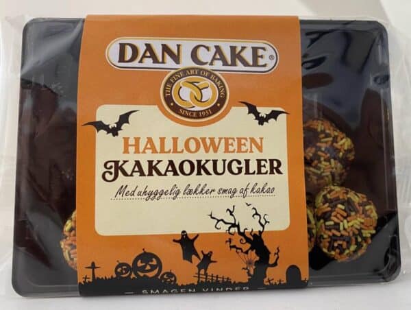 Dan Cake Halloween Kakaokugler