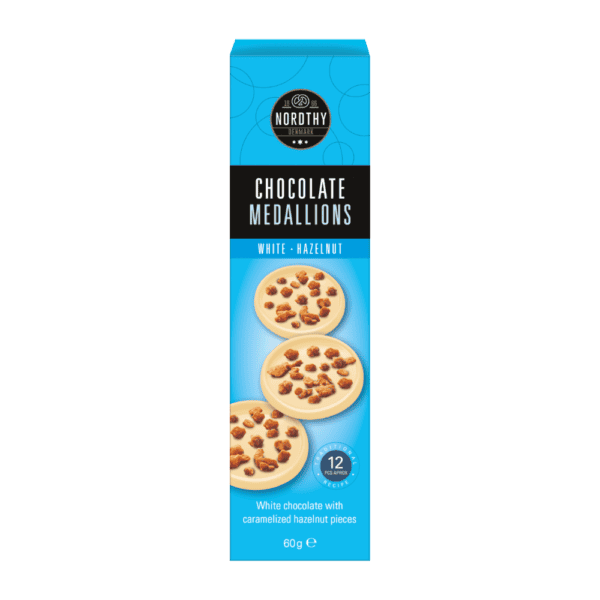 Nordthy Chocolate Medallions White