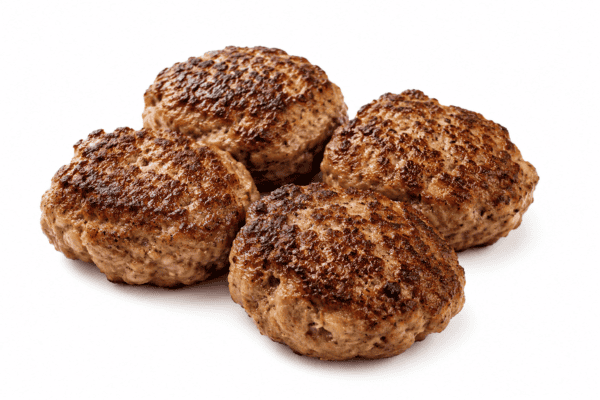 Slagter Frikadeller 4 stk håndlavede danske frikadeller i Spanien