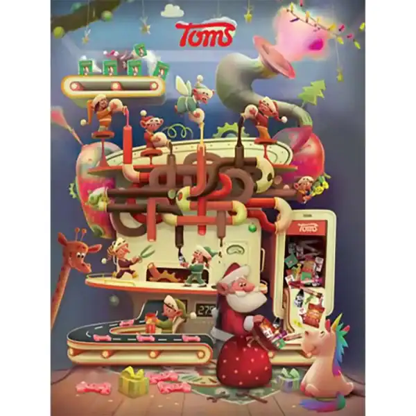 Toms Julfabrik Julekalender