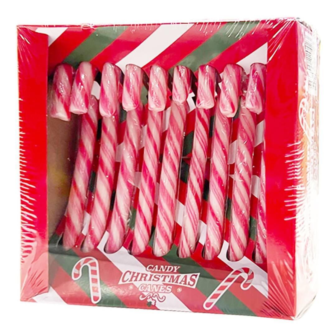 Julestokke Rød/Hvid 10 Pak