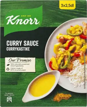 Knorr Curry Sauce 3X20G