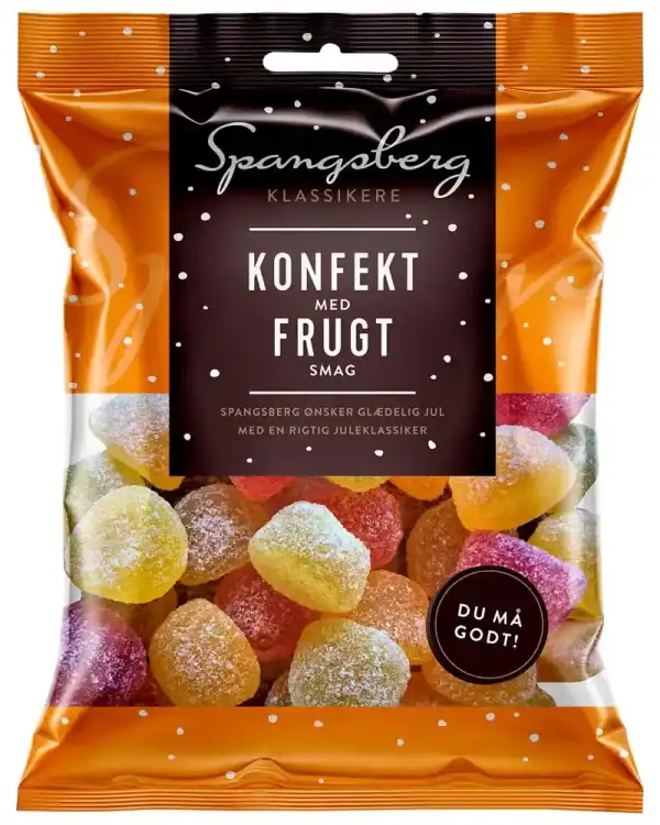 Frugt Konfekt Spangsb 130 Gr.