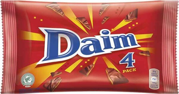 Daim 4-Pack 112 G