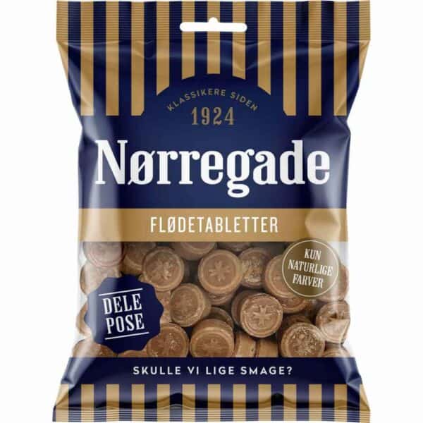 Nørregade Flødetabletter 100 Gr.