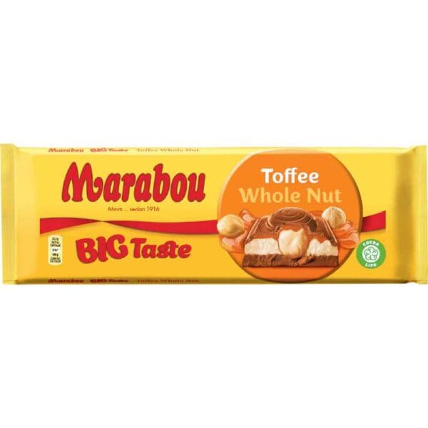 Marabou Toffee Whole Nut 300 G