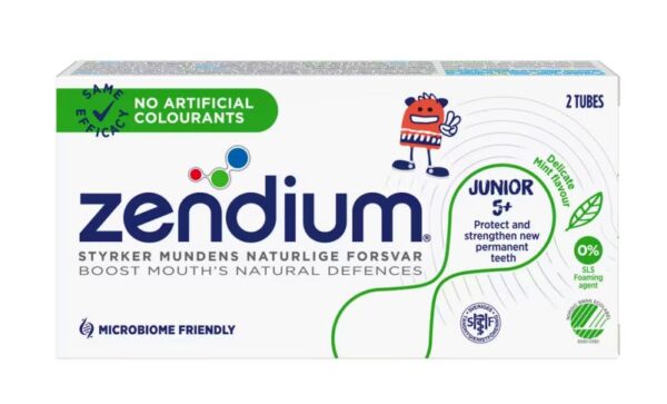 Zendium Junior Tandpasta 2-Pak