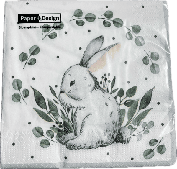 Påske Serviet Sweet Bunny 20 St