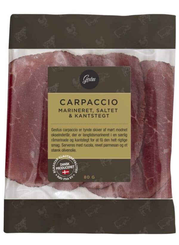 Gestus Luxus Kantstegt Carpaccio