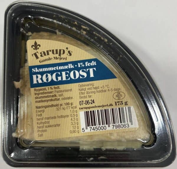 Tarup Røgeost Skummetmælk 1%
