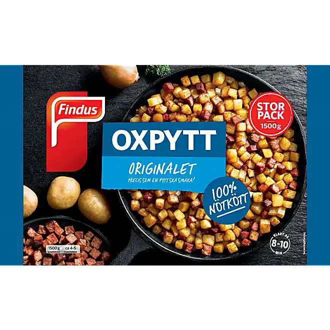 Felix Oxpyt biksemad med kartofler og oksekød i emballage