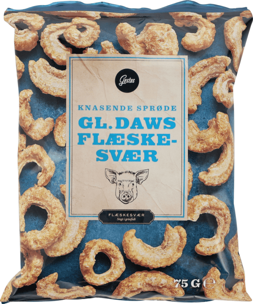 Gestus gl.daws flæskesvær 75 g