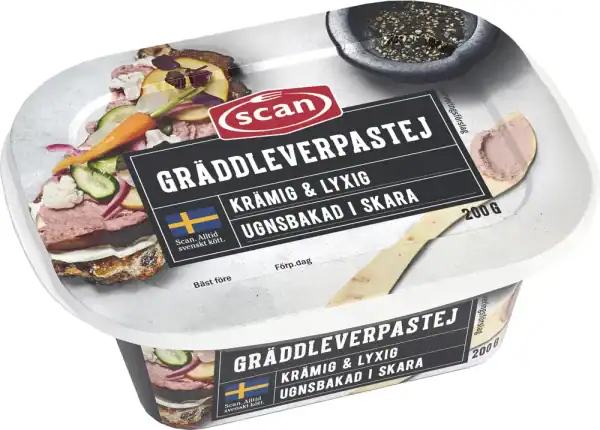 Scan Gräddleverpastej 200 g