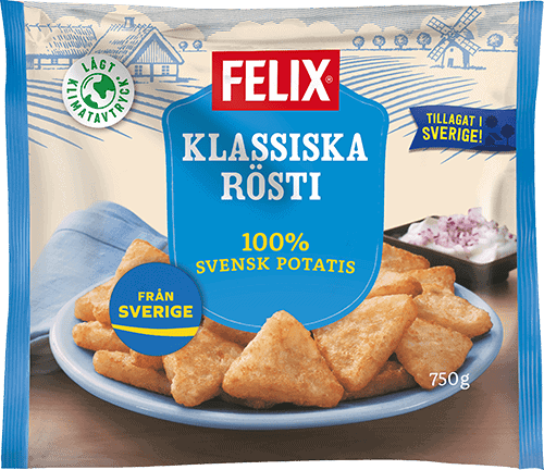 Felix Klassiska rösti kartoffelkager 750 g