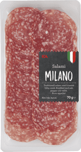 ICA Salami Milano 70 g skiver salami