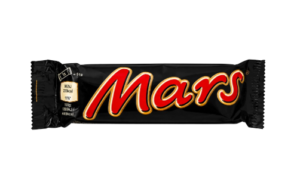 Mars bar med mælkechokolade, nougat og karamel
