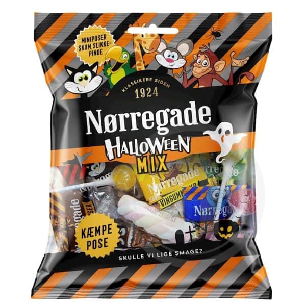 Nørregade Halloween Mini Slik 160G