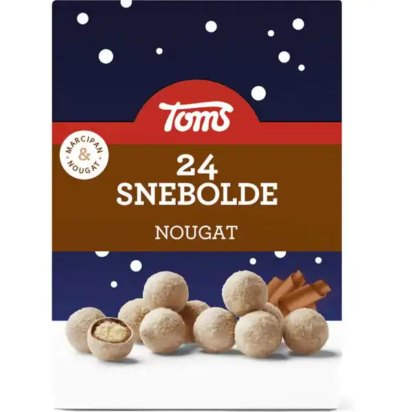 Toms Snebolde Nougat 372 G