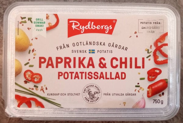 Rydbergs Potatissallad Paprika &Amp; Chili 750G