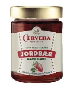 Cervera Jordbær Marmelade U.Sukker 285 g