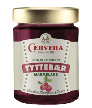 Cervera Tyttebær Marmelade U.Sukker 285 g