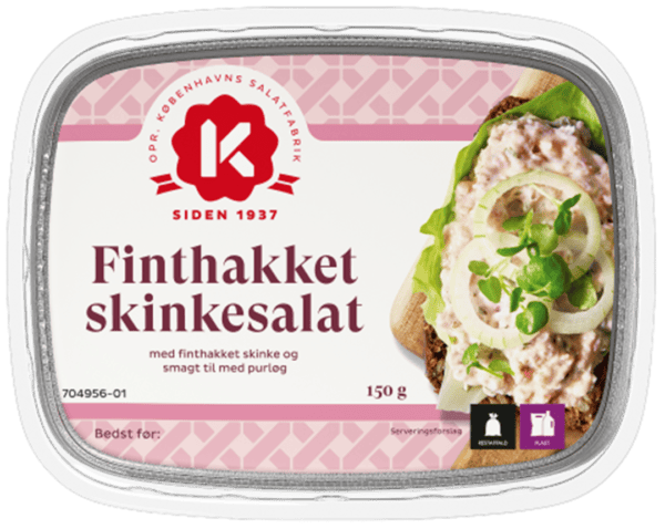 K-Salat Finthakket Skinkesalat