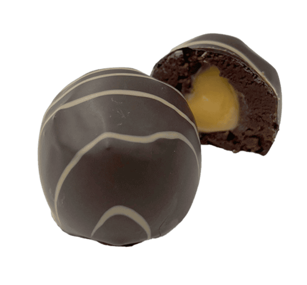 Trøffelkugler med salt karamel