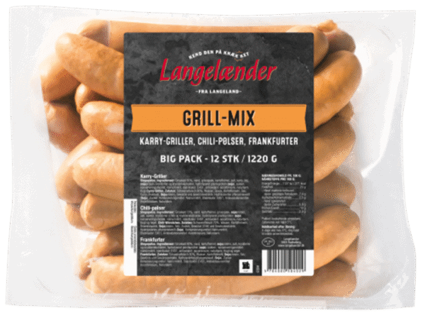 Langelænder Grill Mix  Big Pack 1220G