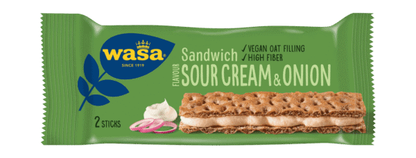 Wasa Sandwich Sourcream & Onion 33 g