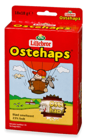 Lillebror Ostehaps 18 STK