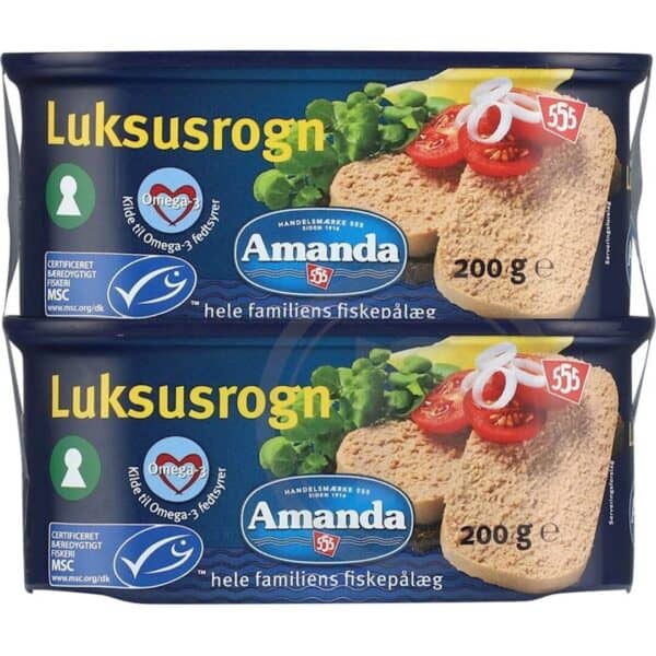Amanda Torskerogn 2-Pak 2*200 G