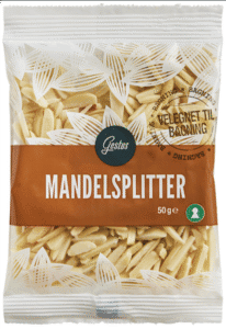 Gestus Mandelsplitter chokoladedragéer med ristede mandler