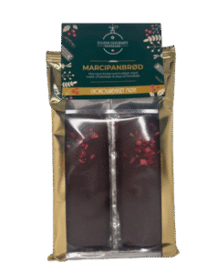 Jule Gourmet marcipanbrød med chokolade og hindbær 2 stk