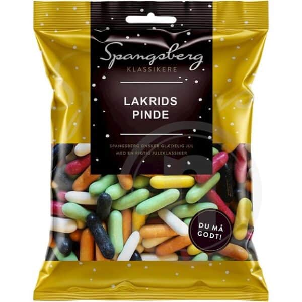 Spangsberg Lakridspinde klassisk dansk lakridskonfekt