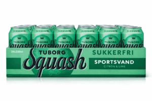 Tuborg Squash Sport citron & lime 24x33cl