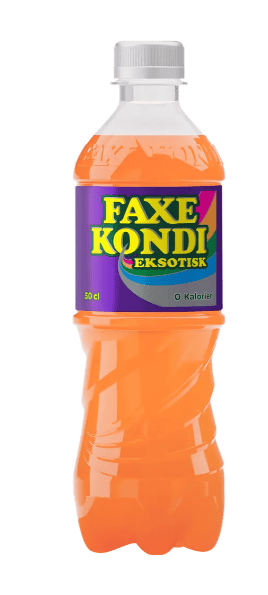 Faxe Kondi Eksotisk 0 kalorier sodavand, 50 cl