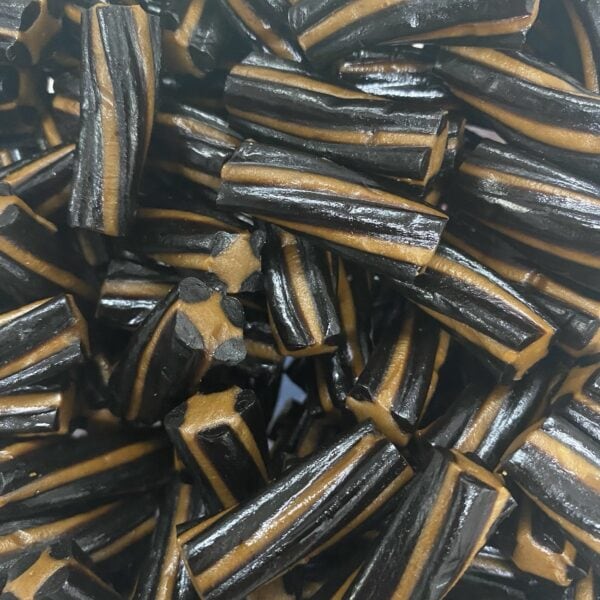 Twisted brun lakrids