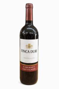 Finca Duri Cabernet Sauvignon rødvin flaske med mørke bær noter