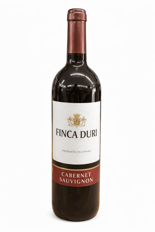Finca Duri Cabernet Sauvignon rødvin flaske med mørke bær noter