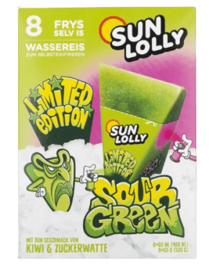 Sun Lolly Sour Green is